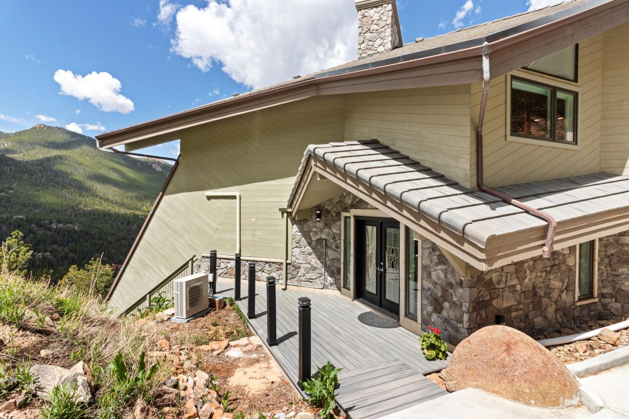 Casa De Cristal-Epic Views-Hottub-Sauna-Sleeps 10-Luxury Linens-Stocked Kitchen Эстес Парк Экстерьер фото
